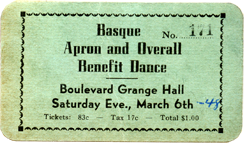 Dance Ticket