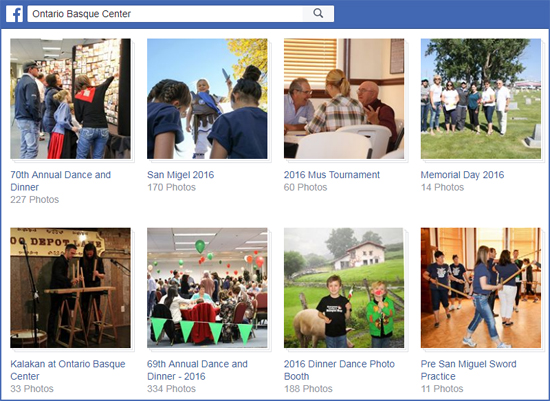 Facebook Albums